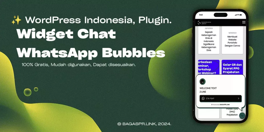 Featured Widget Chat Whatsapp Bubbles